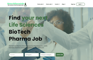 BioTechPharmJobs - BioTech Pharma Clinical Research Regulatory Jobs, Careers & Job Board