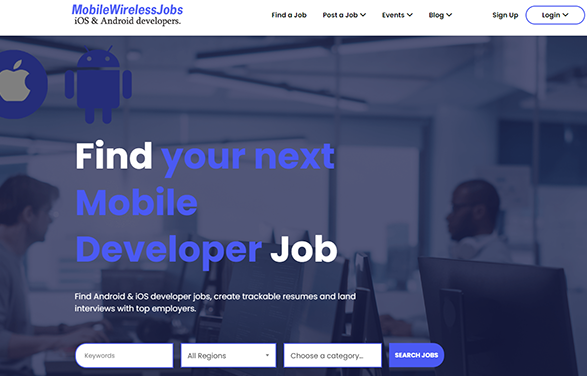MobileWirelessJobs - iOS & Android Mobile App Developers Job Board