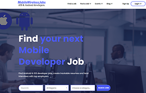 Since 2006, MobileWirelessJobs is the iOS & Android Mobile App Developers Job Board with over 26,000 members.